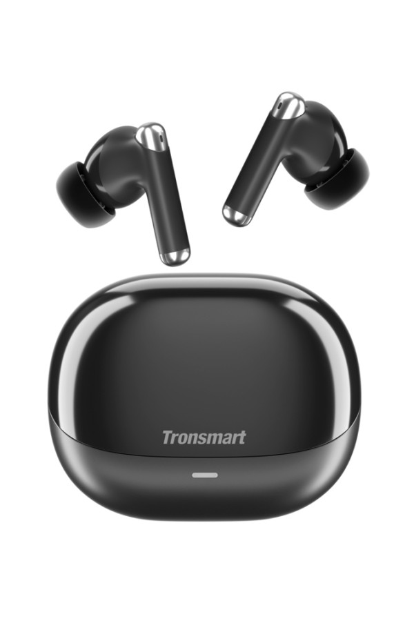 TRONSMART earphones με θήκη φόρτισης Sounfii R4, TWS, ENC, 12mm, μαύρο