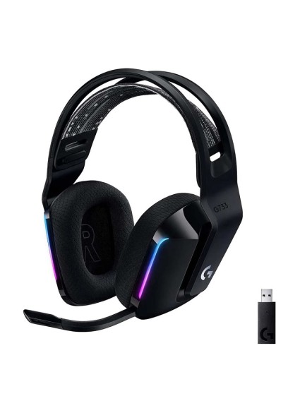 LOGITECH Wireless Headset Gaming G733 LightSpeed Black