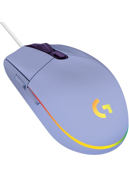 LOGITECH Mouse Gaming G102 Lightsync Lilac