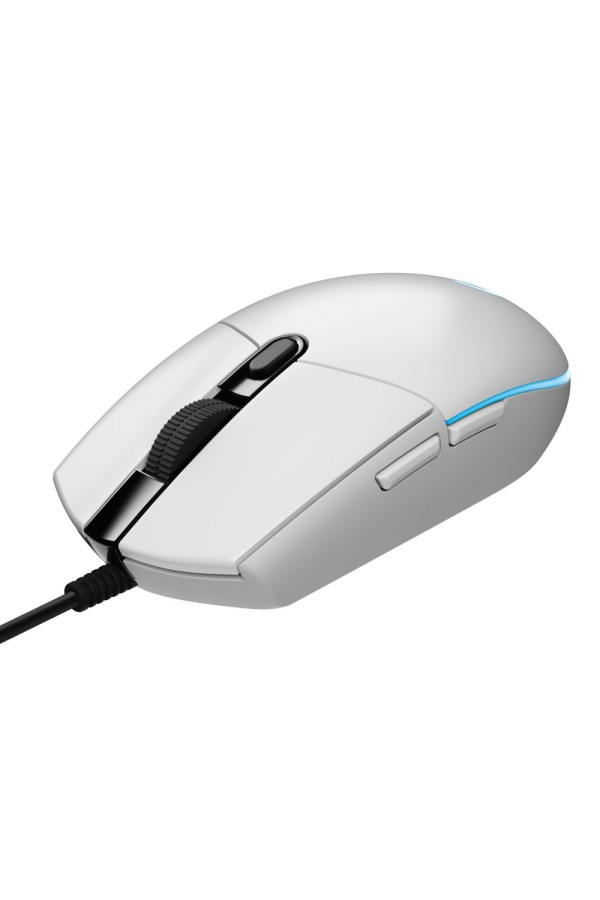 LOGITECH Mouse Gaming G102 Lightsync White