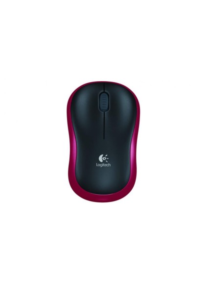 LOGITECH Mouse Wireless M185 Red