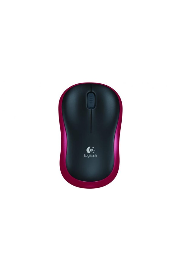 LOGITECH Mouse Wireless M185 Red