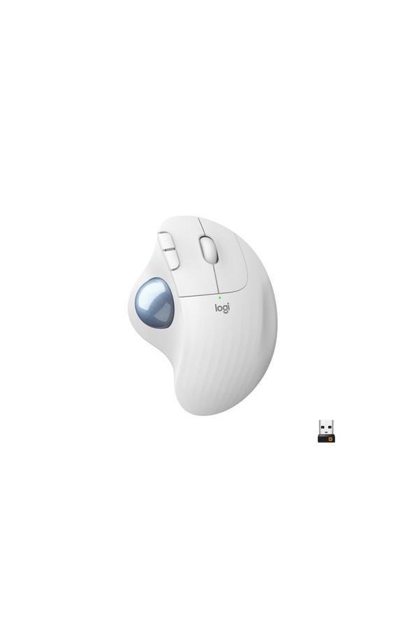 LOGITECH Mouse Wireless M575 ERGO Trackball White