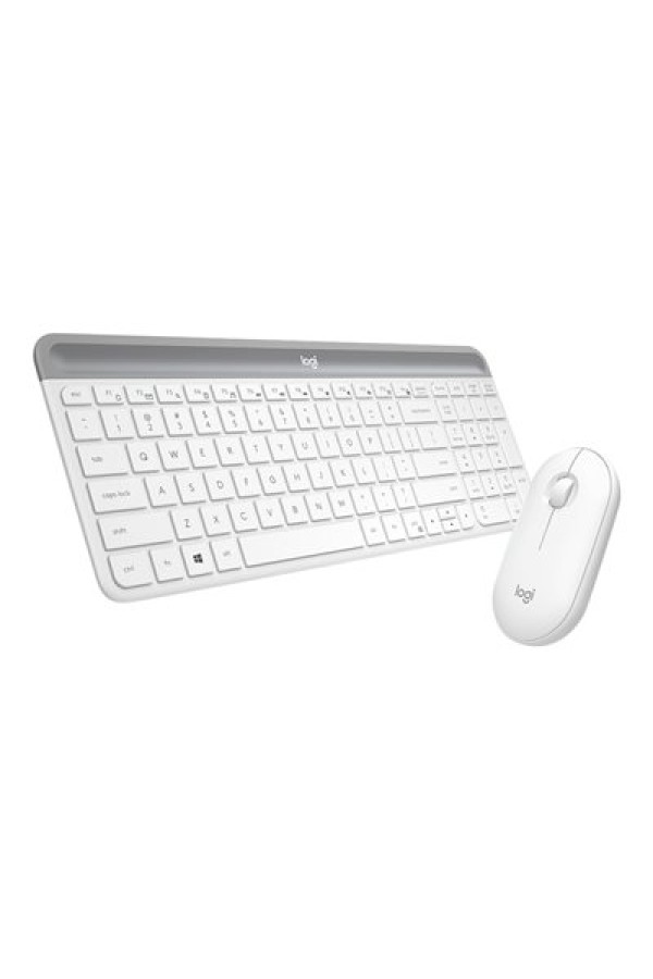 LOGITECH Keyboard/Mouse Wireless MK470 White