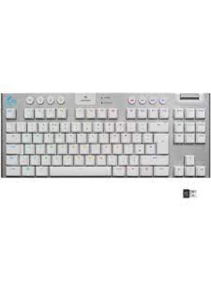 LOGITECH Gaming Keyboard G915 Lightspeed Tenkeyless White