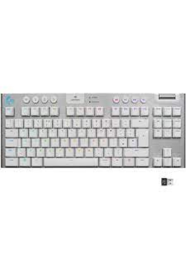 LOGITECH Gaming Keyboard G915 Lightspeed Tenkeyless White
