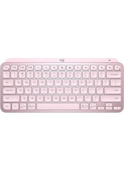 LOGITECH Wireless Keyboard Mx Keys Mini Rose