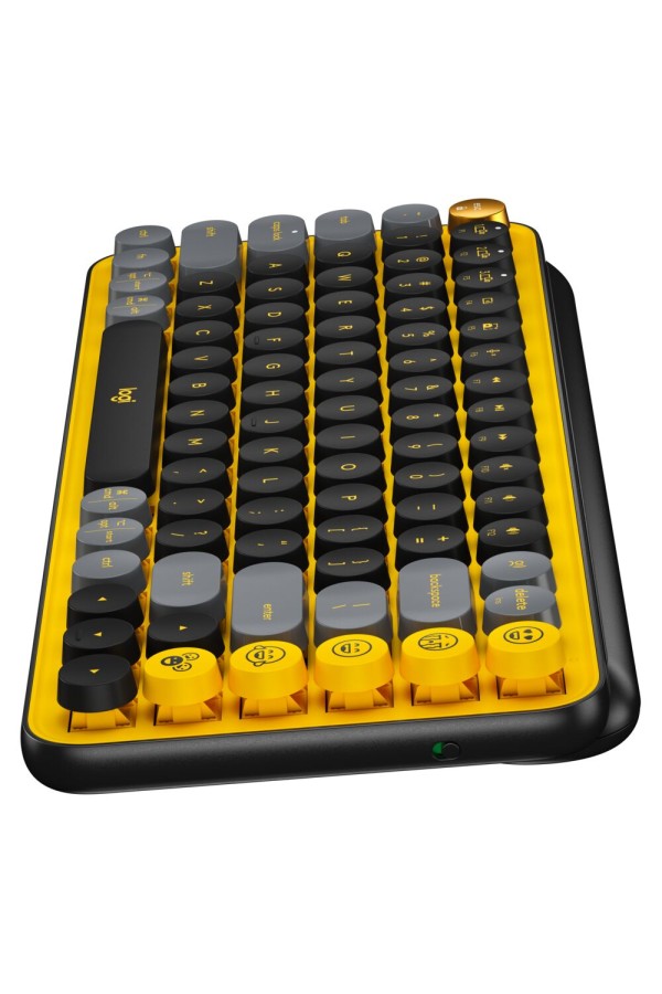 LOGITECH Pop Keys Wireless Mechanical Emoji Keyboard Blast