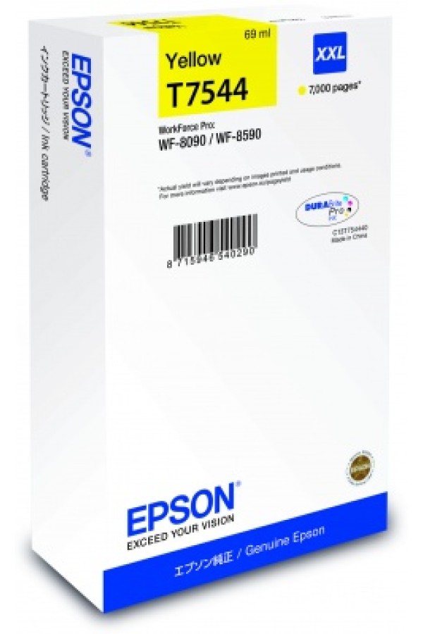 Epson Cartridge Yellow XXL C13T754440