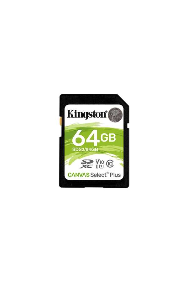KINGSTON Memory Card Secure Digital Canvas Select Plus SDS2/128GB, Class 10