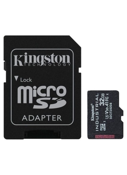 KINGSTON Memory Card Industrial microSD SDCIT2/32GB, UHS-I, U3, V30, A1