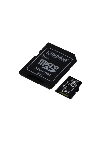 KINGSTON Memory Card MicroSD Canvas Select Plus SDCS2/256GB, Class 10, SD Adapter