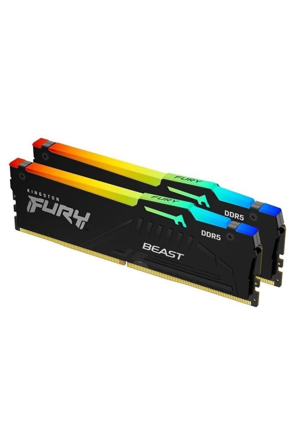 KINGSTON Memory KF552C36BBEA-16 FURY Beast Black RGB DDR5, 5200MT/s, 16GB, KIT OF 2