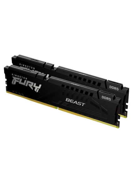 KINGSTON Memory KF552C40BBK2-64 FURY Beast Black DDR5, 5200MT/s, 64GB,KIT OF 2