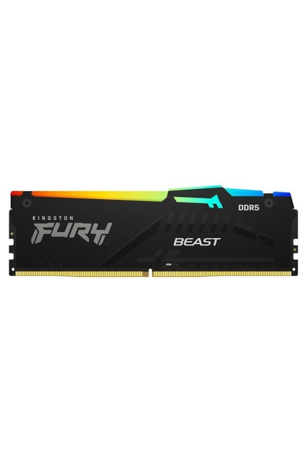 KINGSTON Memory KF552C40BBA-8 FURY Beast Black RGB DDR5, 5200MT/s, 8GB