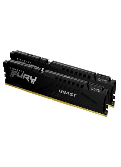 KINGSTON Memory  KF560C30BBK2-16 FURY Beast Black DDR5, 6000MT/s, 16GB KIT OF 2