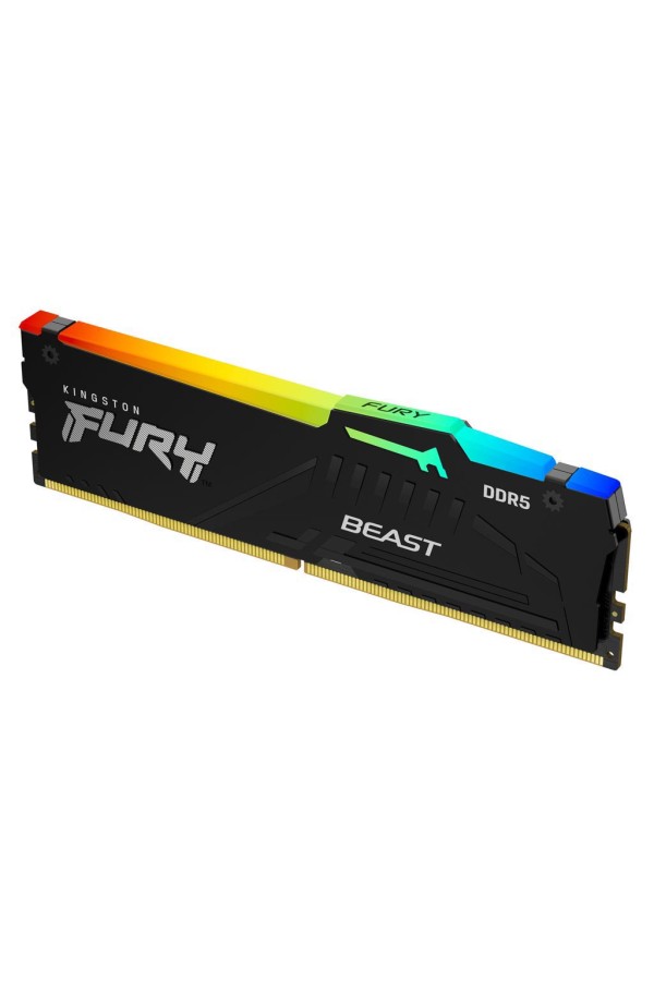 KINGSTON Memory  KF560C30BBA-16 FURY Beast Black RGB DDR5, 6000MT/s, 16GB