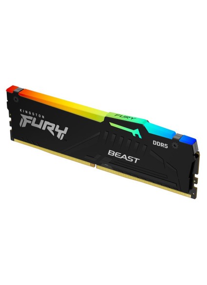 KINGSTON Memory  KF560C30BBEA-16 FURY Beast Black RGB DDR5, 6000MT/s, 16GB EXPO