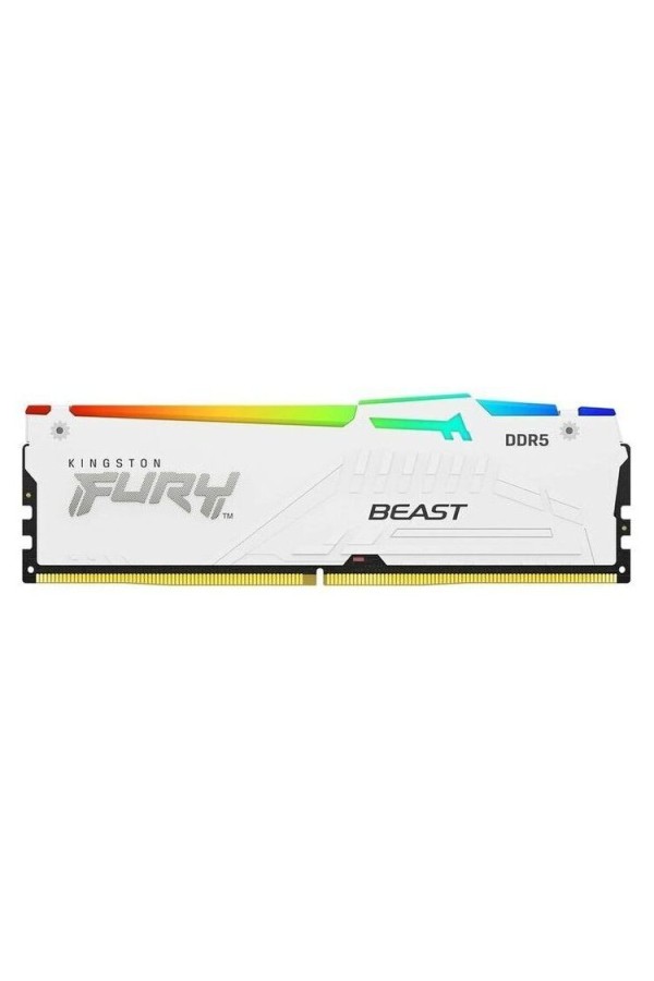 KINGSTON Memory KF560C30BWA-32 FURY Beast WHITE RGB  DDR5, 6000MT/s, 32GB