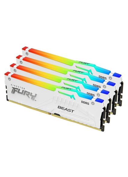 KINGSTON Memory KF560C40BWAK4-64 FURY Beast RGB DDR5, 6000MT/s, 64GB,KIT OF 2