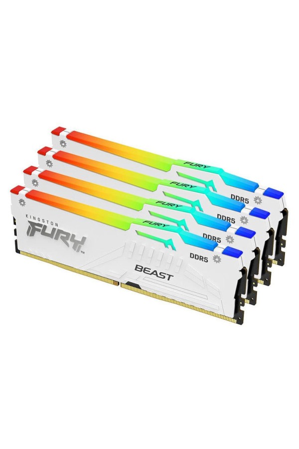 KINGSTON Memory KF560C40BWAK4-64 FURY Beast RGB DDR5, 6000MT/s, 64GB,KIT OF 2