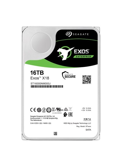 SEAGATE Exos X18 16TB ST16000NM000J, SATA III, 3.5''