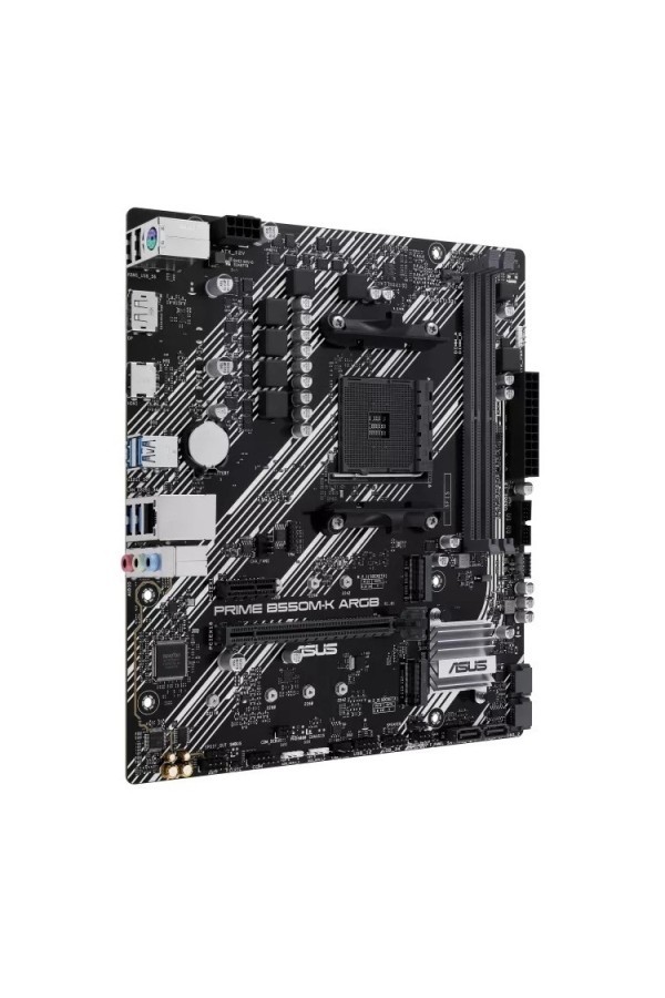 ASUS MOTHERBOARD PRIME B550M-K ARGB ,AM4 ,MATX