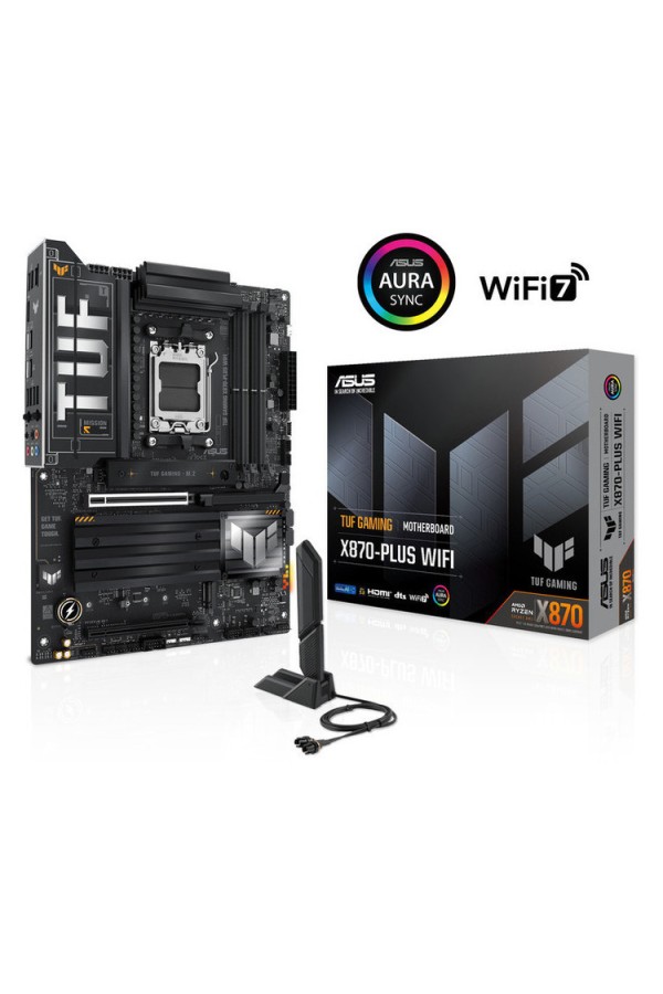 ASUS MOTHERBOARD TUF GAMING X870-PLUS WIFI, DDR5, ATX