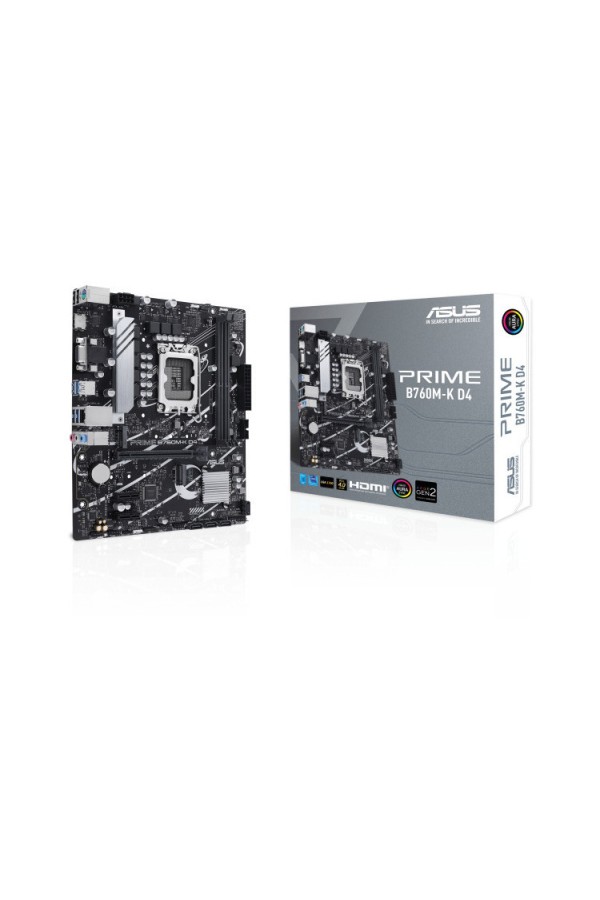 ASUS MOTHERBOARD PRIME B760M-K D4 , 1700, DDR4, MATX