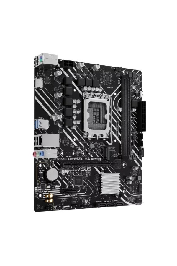 ASUS MOTHERBOARD PRIME H610M-K D4 ARGB, 1700, DDR4, MATX