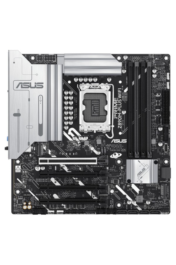 ASUS MOTHERBOARD PRIME Z890M-PLUS WIFI, 1851, DDR5, MATX