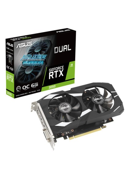 ASUS VGA DUAL-RTX3050-O6G, 6GB, GDDR6