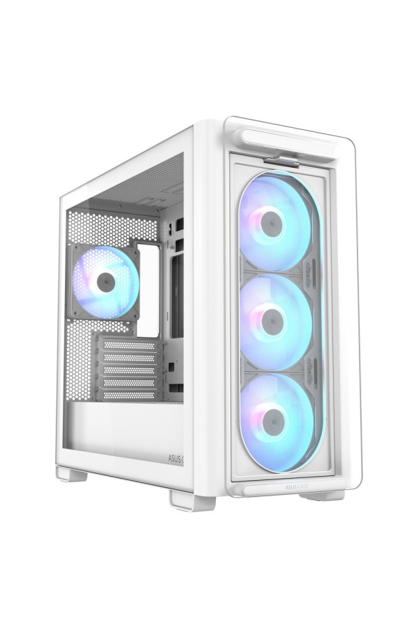 ASUS CASE A23 PLUS MINI MICRO ATX ARGB TG WHITE