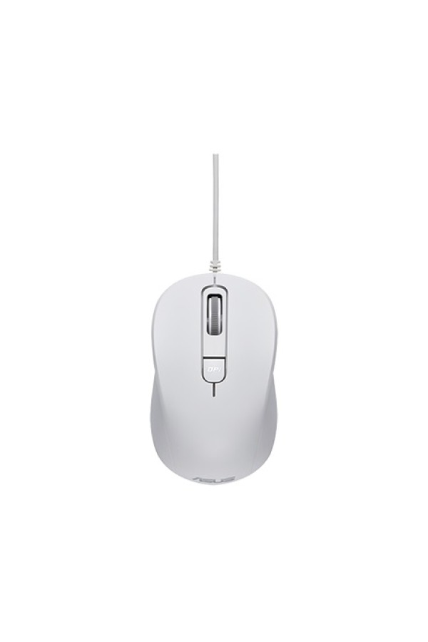 ASUS MOUSE OPTICAL MU101C Wired Blue Ray Mouse White