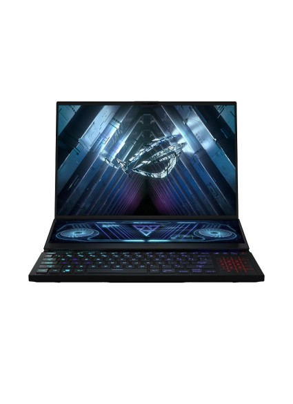 ASUS Laptop ROG Zephyrus Duo 16 GX650PI-NM011X 16'' QHD+ Mini LED 240Hz R9-7945HX/32GB/2TB SSD NVMe PCIe 4.0/NVidia GeForce RTX 4070 8GB/Win 11 Pro/2Y/Black