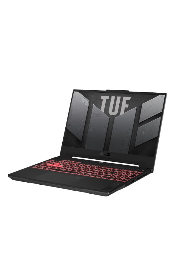 ASUS Laptop TUF Gaming A15 FA507NU-LP031W 15.6'' FHD IPS 144Hz R7-7735HS/16GB/512GB SSD NVMe PCIe 4.0/NVidia GeForce RTX 4050 6GB/Win 11 Home/2Y/Mecha Gray