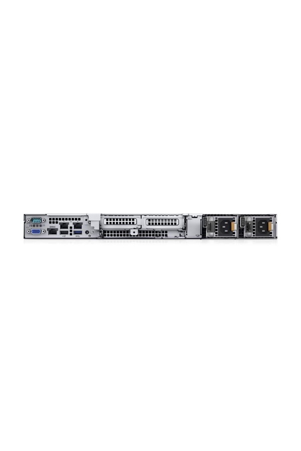 DELL Server PowerEdge R350 1U 8X2.5''/Xeon E-2314 (4C/4T)/16GB/1x600GB SAS/H355/2 PSU/5Y NBD