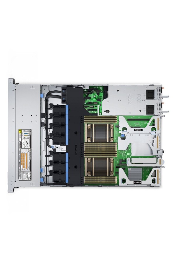 DELL Server PowerEdge R650xs 1U/Xeon Silver 4310 (12C/24T)/16GB/1x480GB SSD RI/H755 8GB/2 PSU/5Y NBD