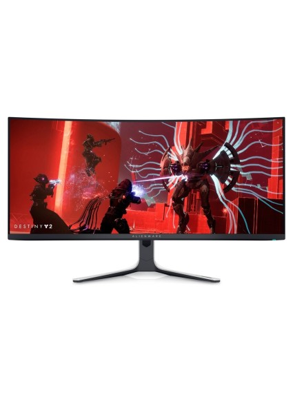 DELL MONITOR ALIENWARE CURVED AW3423DW 34'' 175Hz 0.1ms Quantum Dot-OLED HDMI, DisplayPort, Height Adjustable, 3YearsW, NVIDIA G-Sync