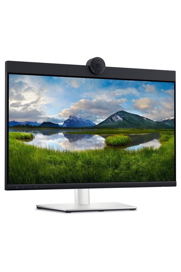DELL Monitor P2424HEB VIDEO CONFERENCING 23.8'' , FHD IPS, HDMI, DisplayPort, USB-C, RJ-45, Webcam, Height Adjustable, Speakers, 3YearsW