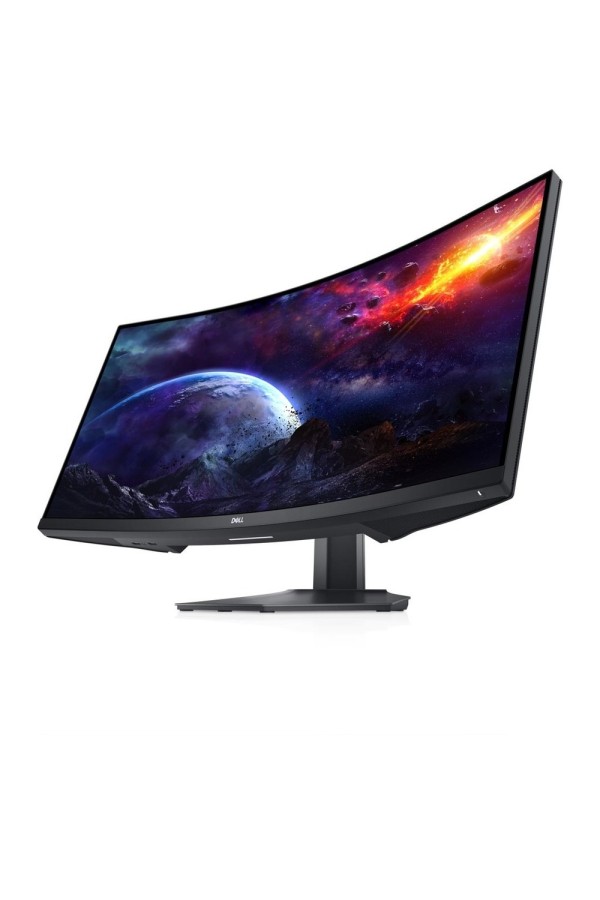 DELL Monitor S3422DWG 34'' Curved 3440x1440 VA GAMING 144Hz, HDMI, DisplayPort, Height Adjustment, 3YearsW