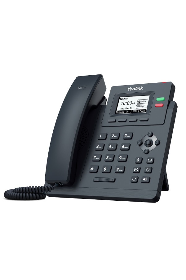 YEALINK IP PHONE SIP-T31P 2 SIP LINES POE SUPPORT