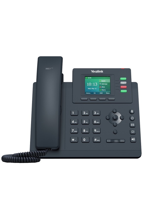 YEALINK IP PHONE SIP-T33G 4 SIP LINES POE SUPPORT