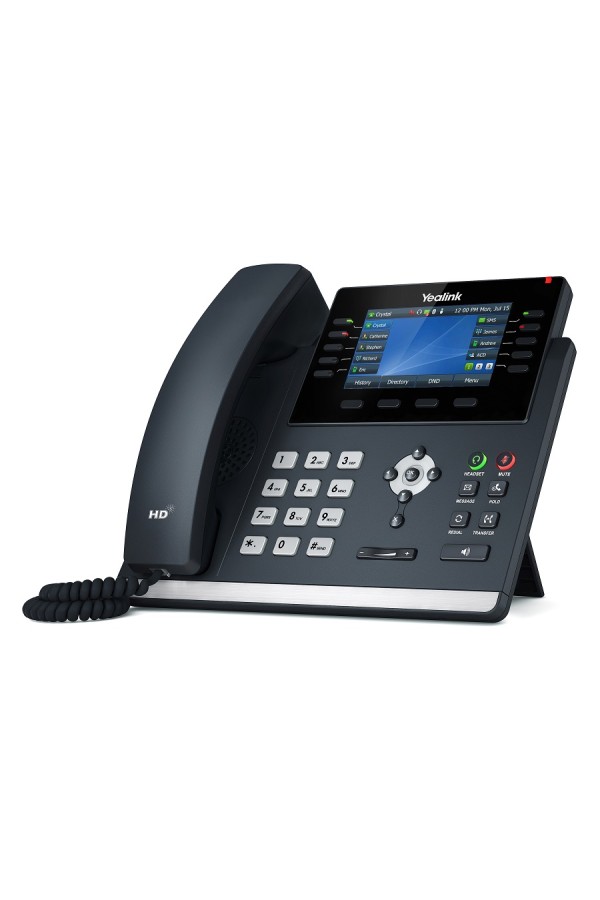 YEALINK IP PHONE SIP-T46U 16 SIP LINES POE SUPPORT