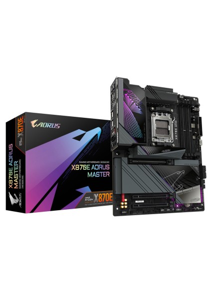 GIGABYTE MOTHERBOARD X870E AORUS MASTER, DDR5, ATX