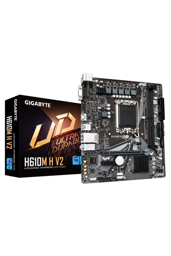 GIGABYTE MOTHERBOARD H610M H  V2 DDR5 ,1700 ,MATX