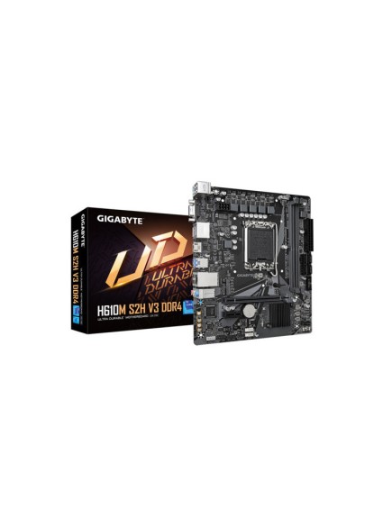 GIGABYTE MOTHERBOARD H610M S2H V3 DDR4 ,1700 ,MATX