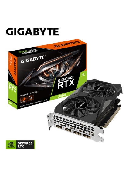 GIGABYTE VGA GV-N3050WF2OC-6GD, 6GB, GDDR6