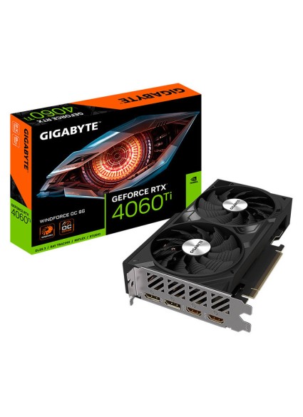 GIGABYTE VGA GV-N406TWF2OC-8GD, 8GB, GDDR6