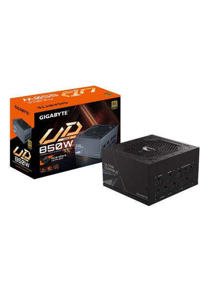 GIGABYTE Power Supply Ultra Durable 850W Fully Modular 80+Plus GOLD, PCIe Gen 5.0 graphics card Support
